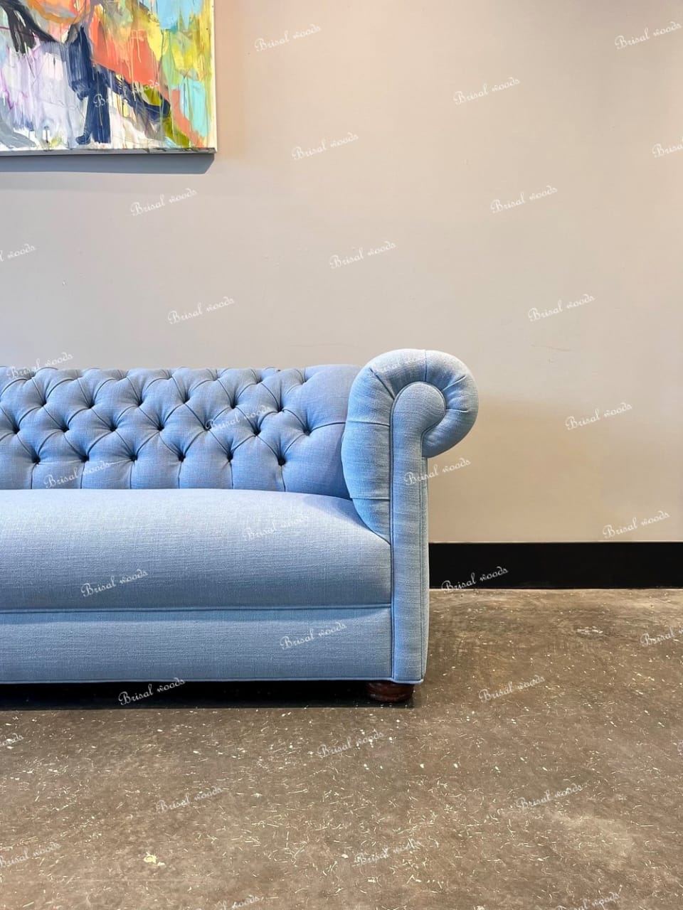 Tufted Chesterfield Sofa